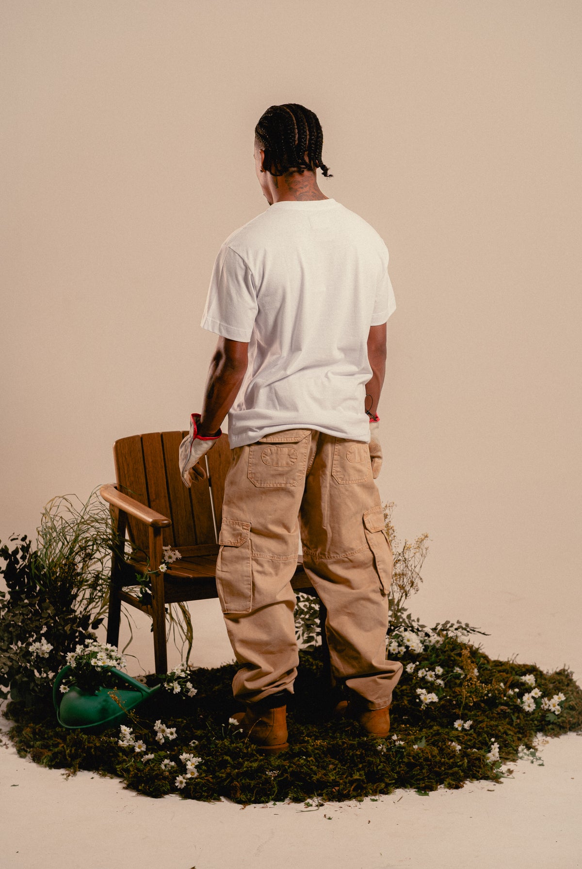 Camisa Regular "Logo Mark Rose"