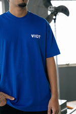 Camisa Oversize “Glitch Entity” Azul