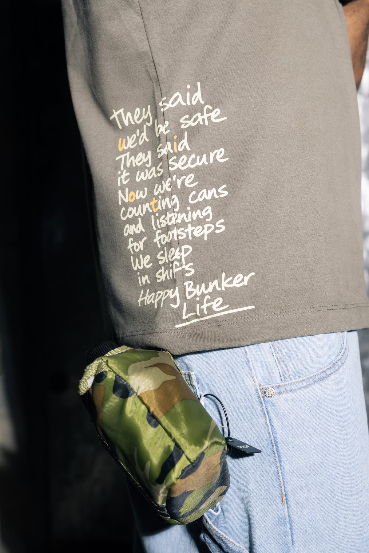 Camisa Regular "Bunker Life"