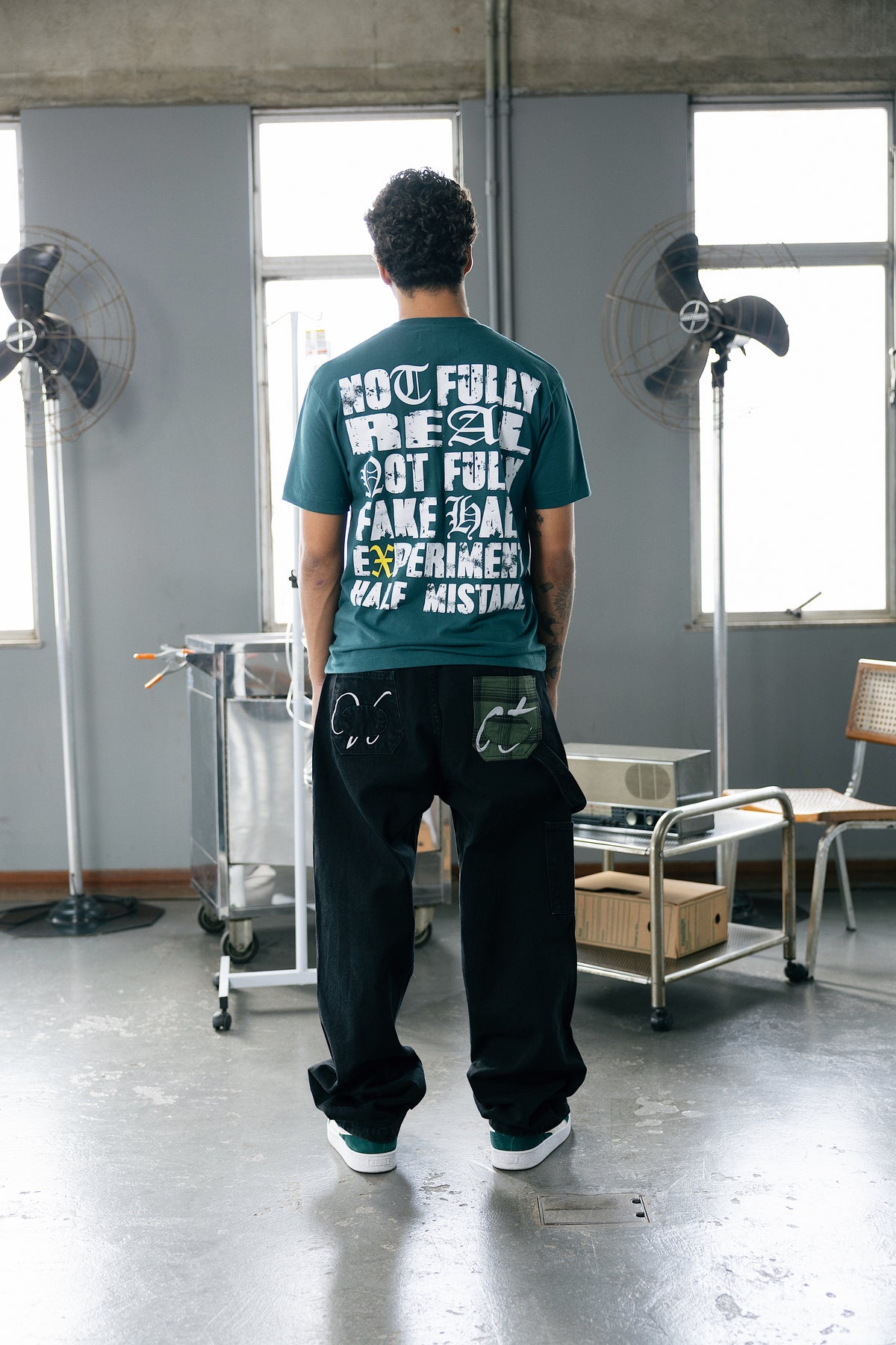 Calça Jeans “Fildman Xadrez”