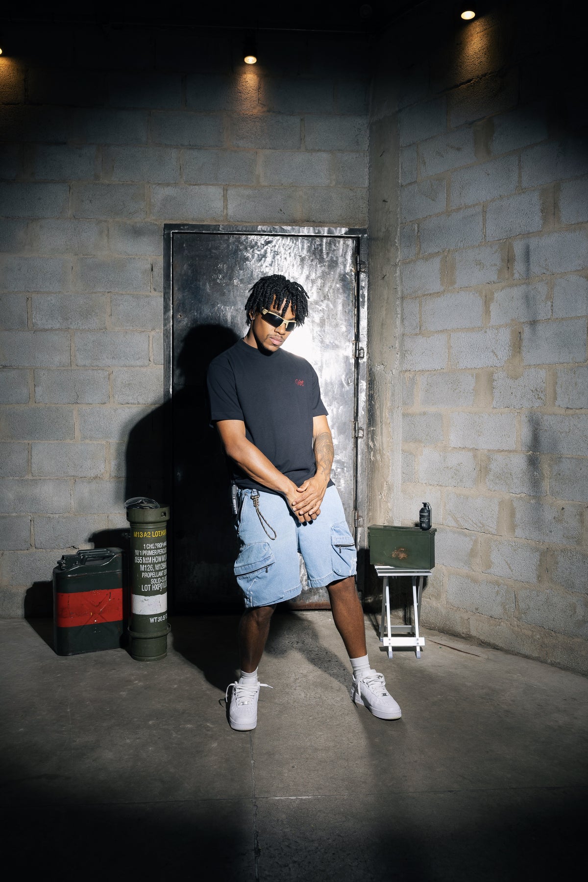 Bermuda Cargo "Trailman" Jeans