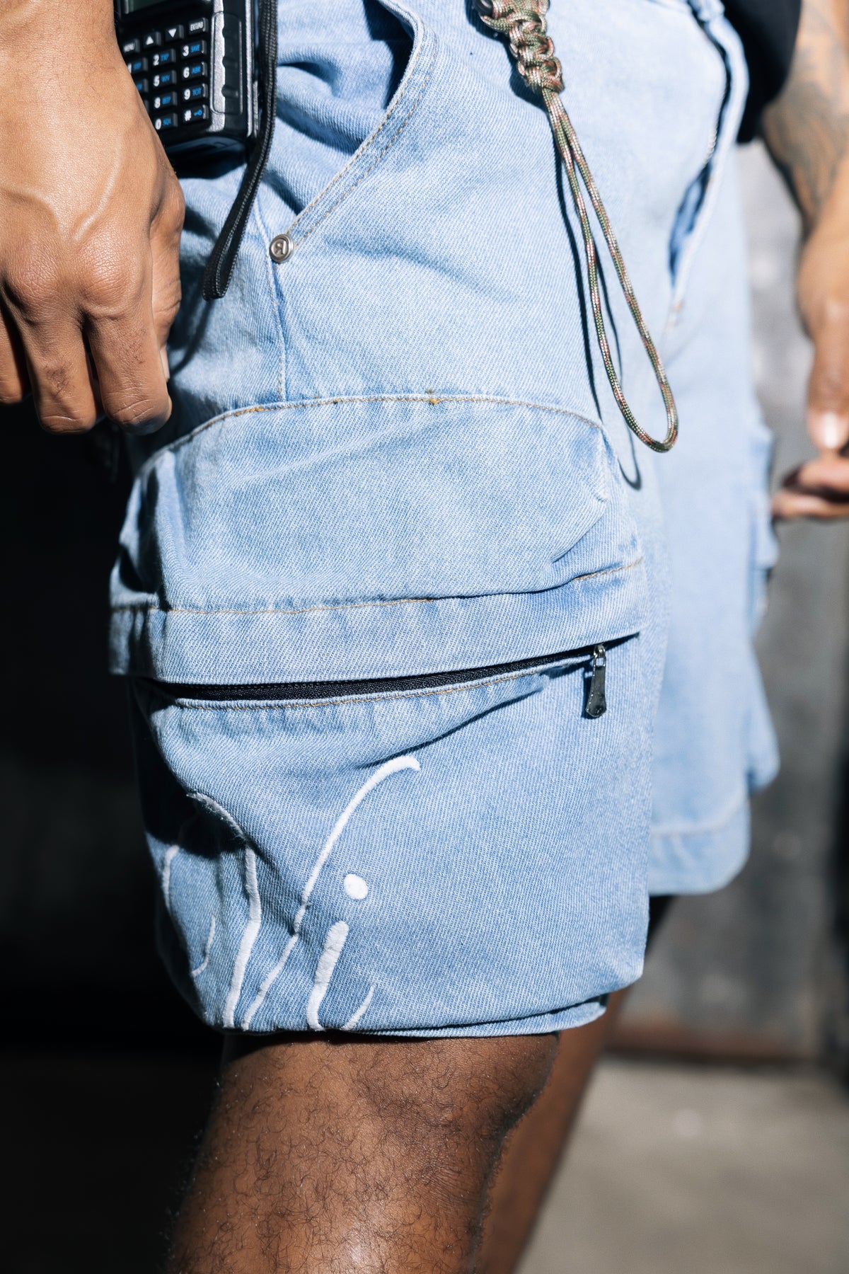 Bermuda Cargo "Trailman" Jeans