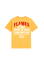 Camisa "Flames Out" Oversize