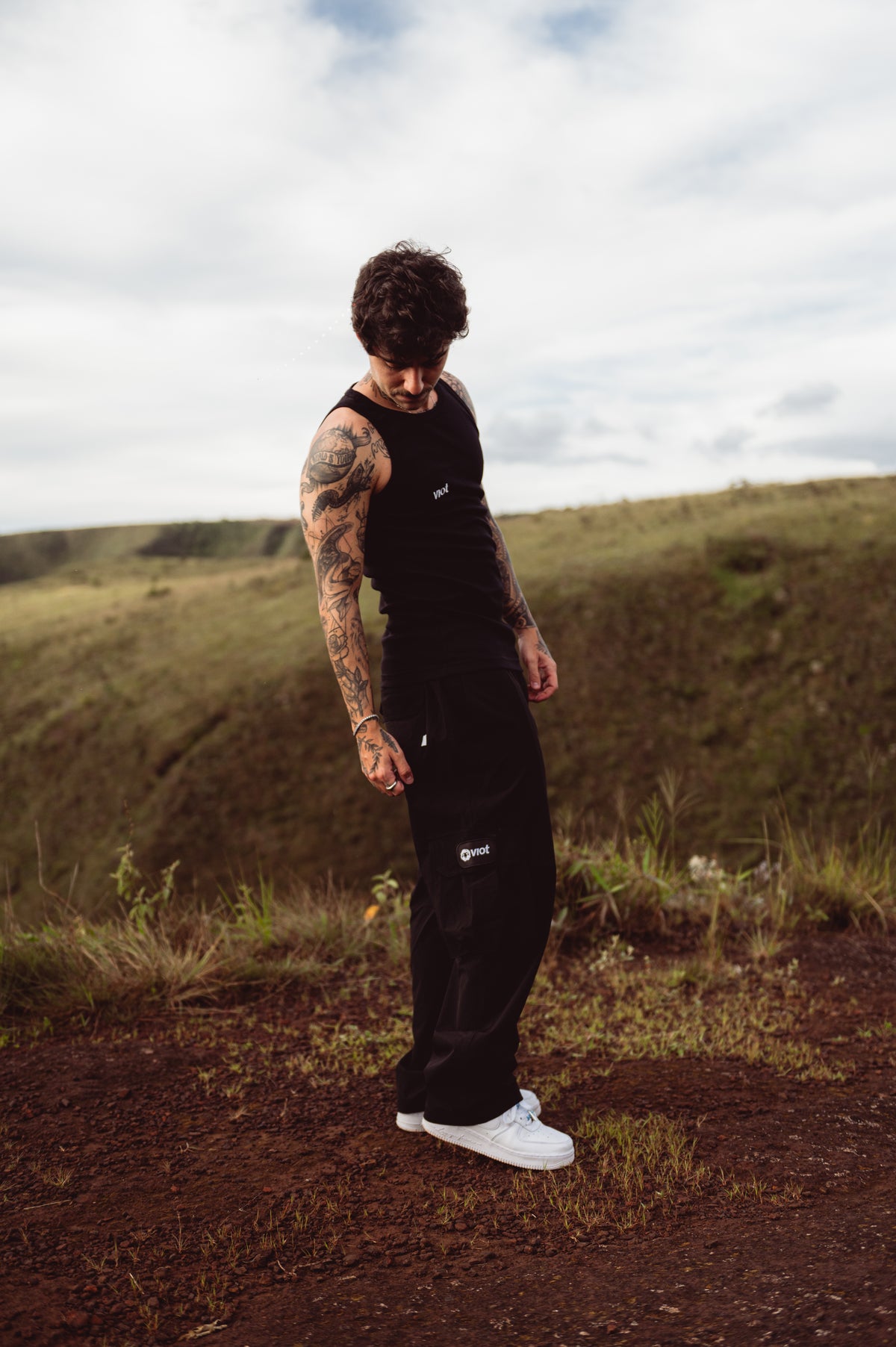 Calça "Shearer Cargo RipStop" Preto