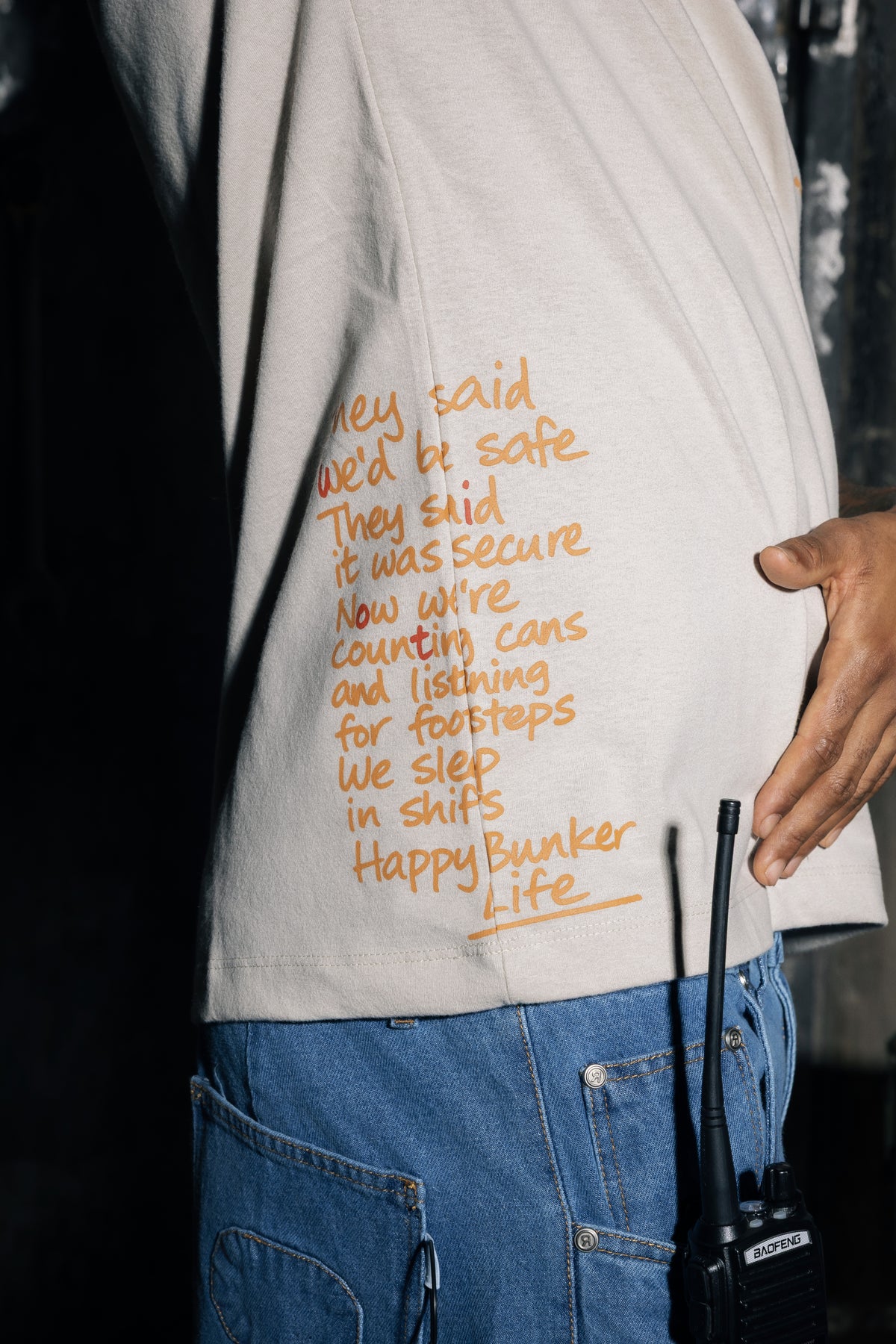 Camisa Regular "Bunker Life"