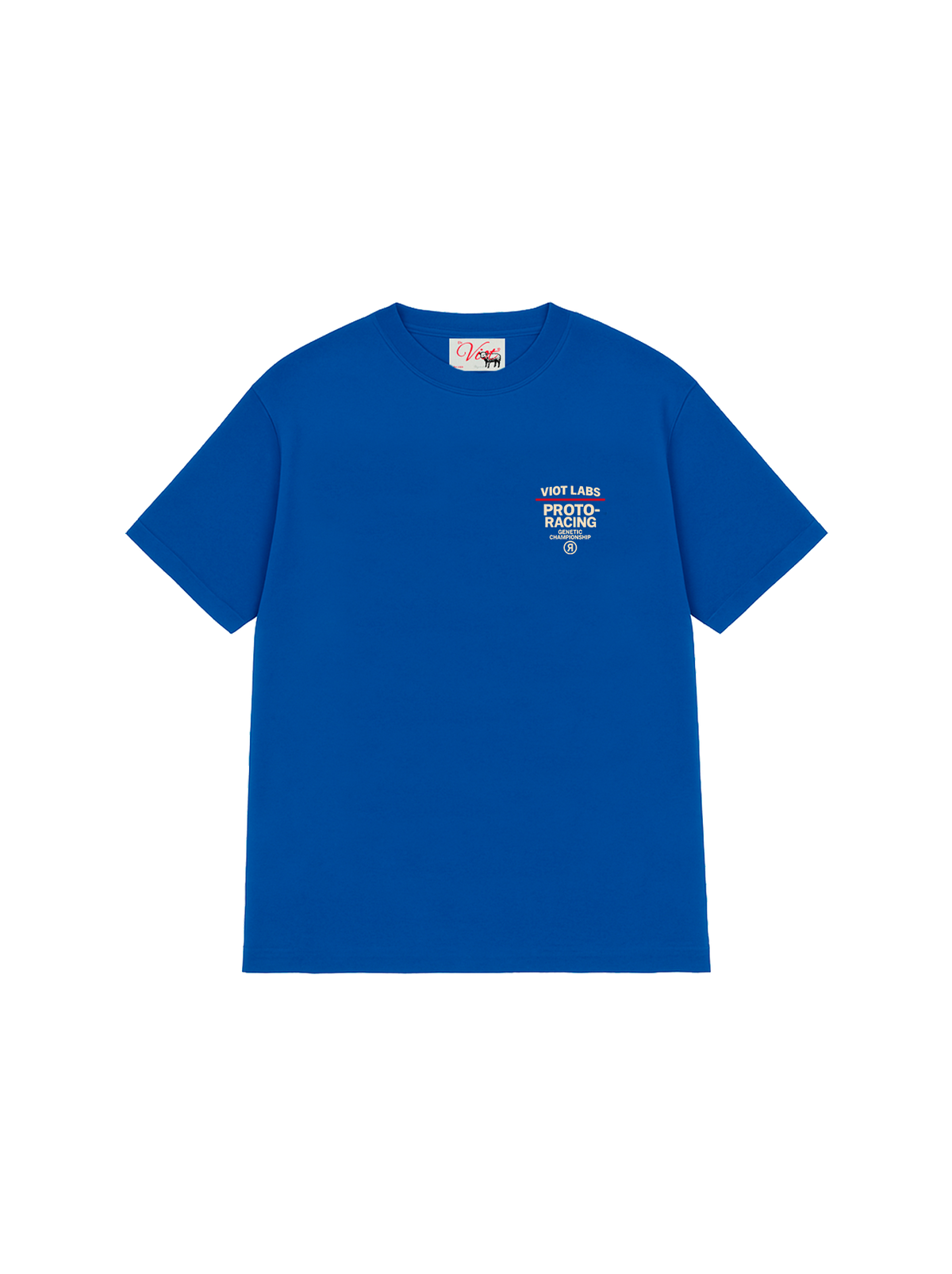 Camisa Oversize "Proto Race 07" Azul