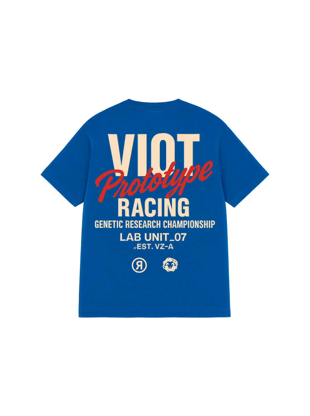 Camisa Oversize "Proto Race 07" Azul