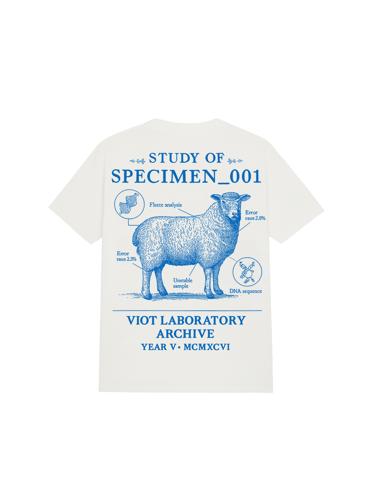 Camisa Regular “Specimen 001” Branca