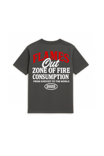 Camisa "Flames Out" Oversize