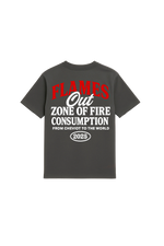 Camisa "Flames Out" Oversize