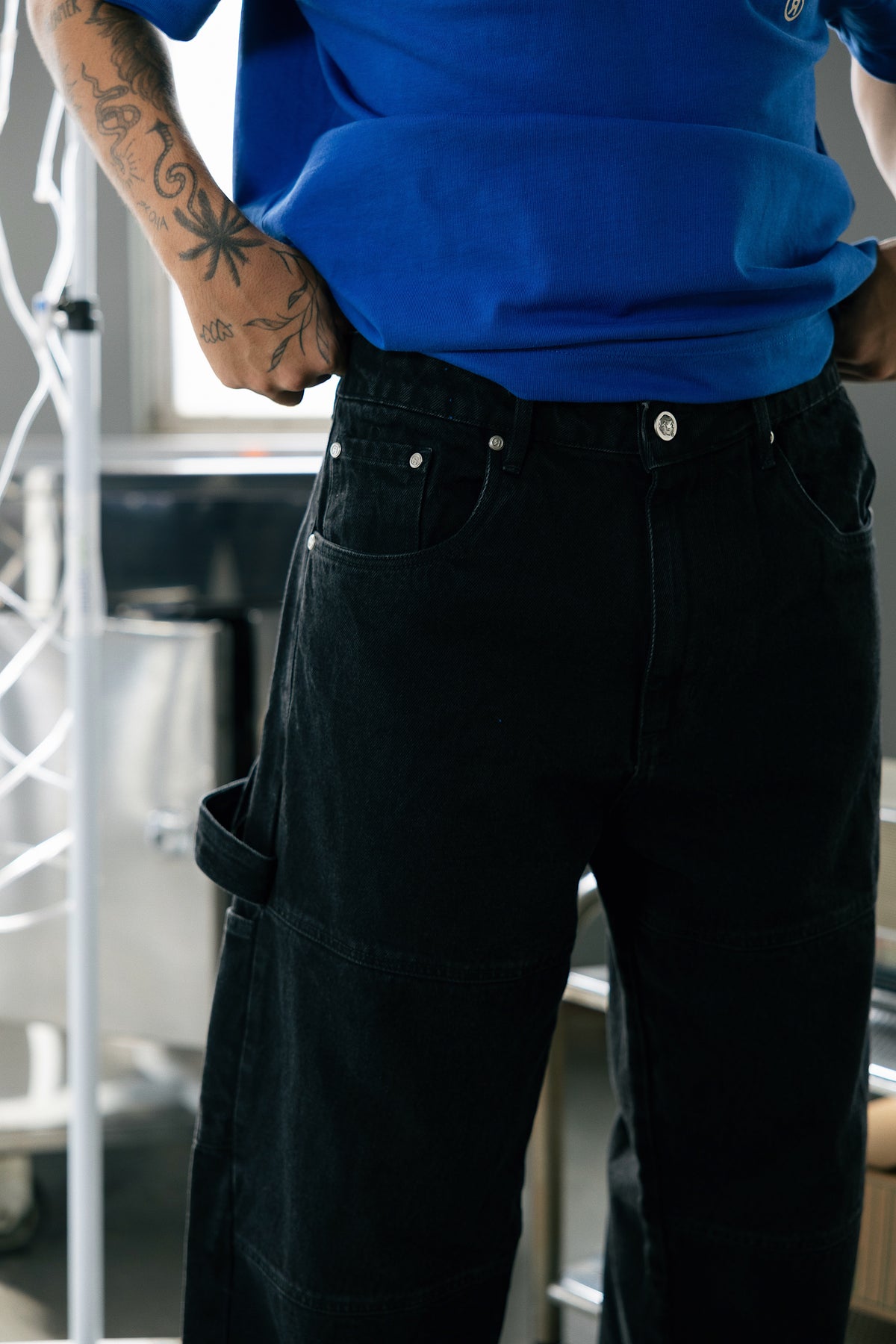 Calça Jeans “Fildman Xadrez”