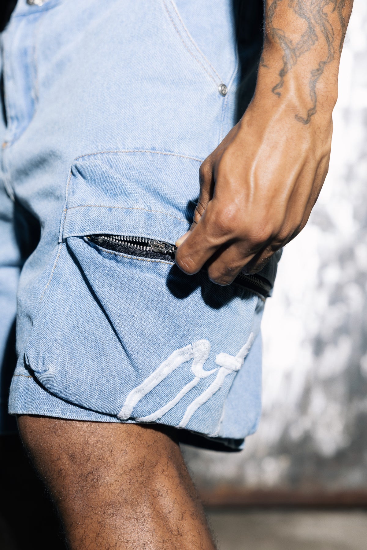 Bermuda Cargo "Trailman" Jeans