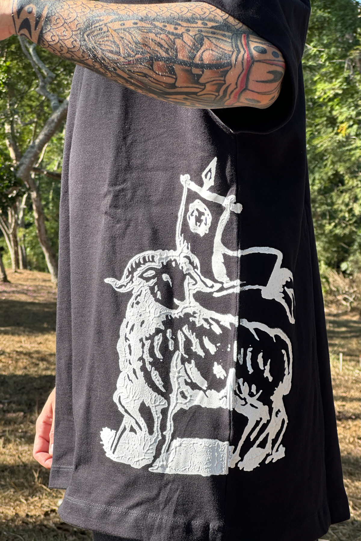 Camisa Oversized "Flag Sheep"