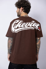Camisa "Cheviot Script" Oversize
