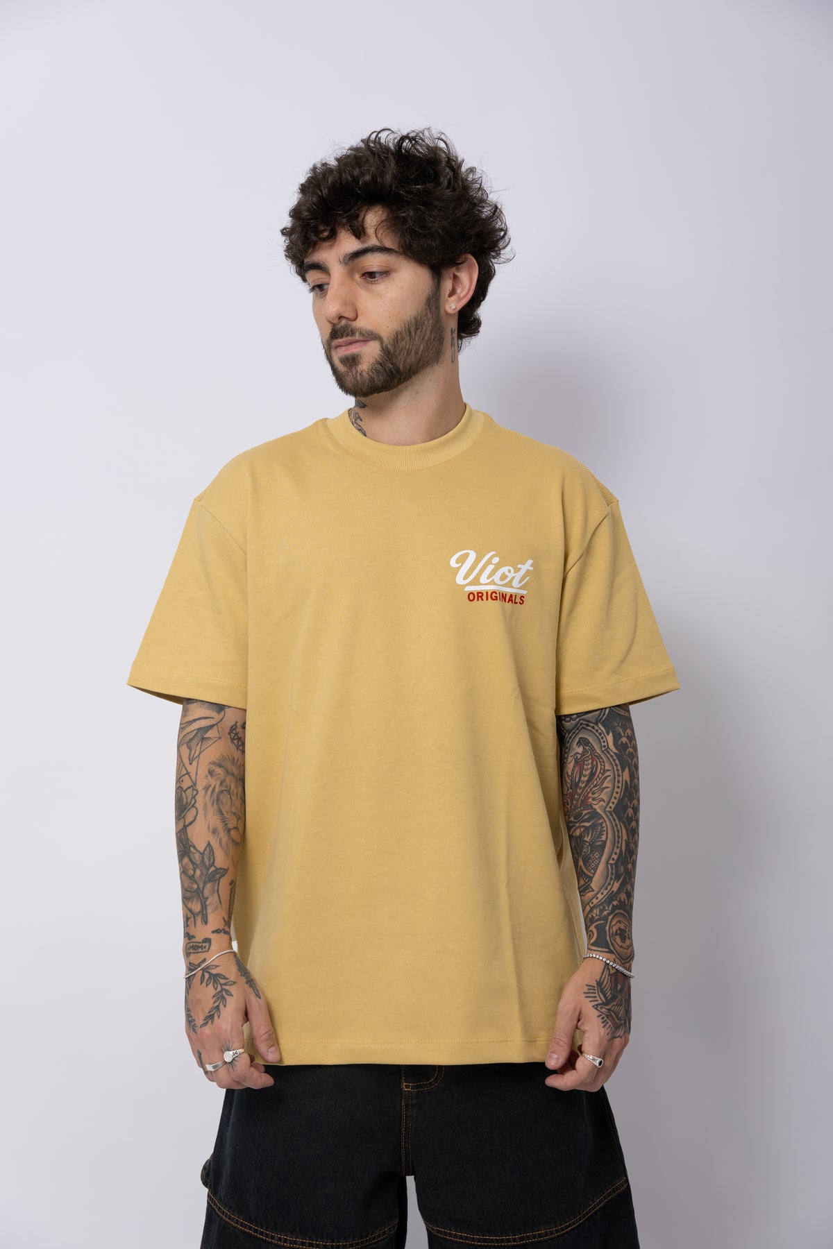 Camisa "Flames Out" Oversize