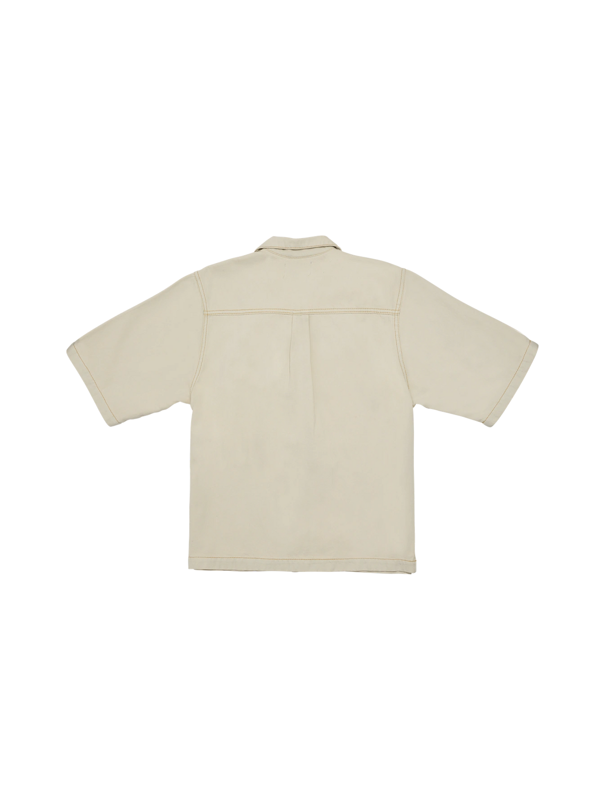 Camisa Oversize “Mirror Offset Lab” - Off White