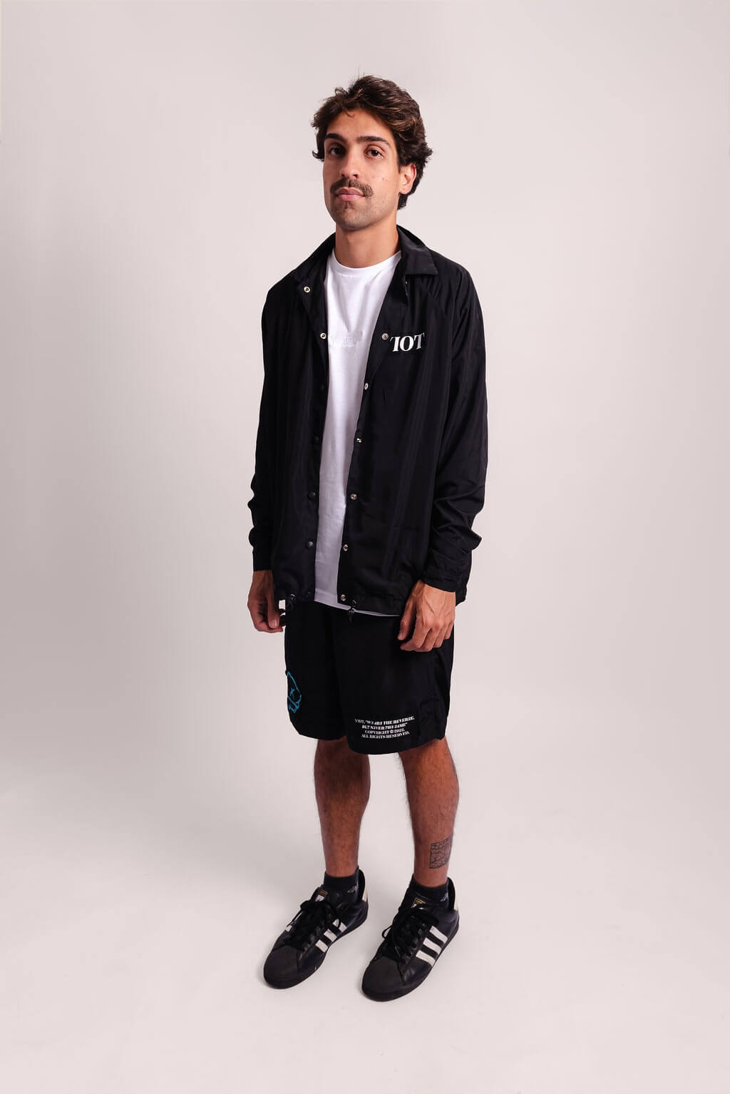 Sketch Logo Jacket Black