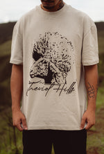 Camisa Oversize "Cheviot Hills Bristle" Bege