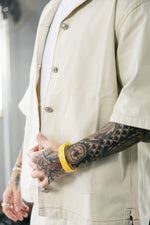 Camisa Oversize “Mirror Offset Lab” - Off White