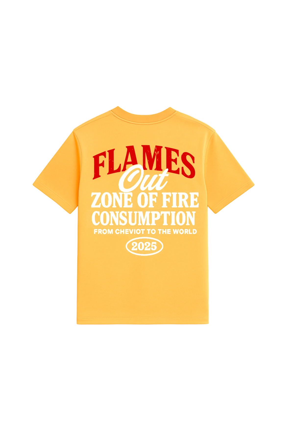Camisa "Flames Out" Oversize