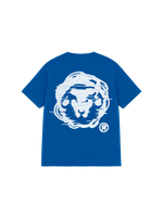 Camisa Oversize “Glitch Entity” Azul