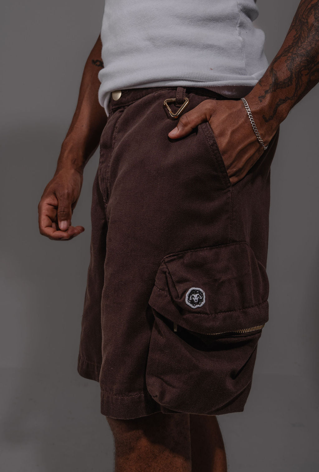 Bermuda Cargo Brown Rock Pocket ®