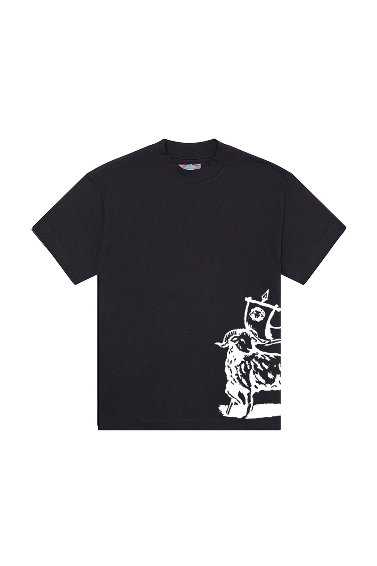 T-shirt Flag Sheep Black