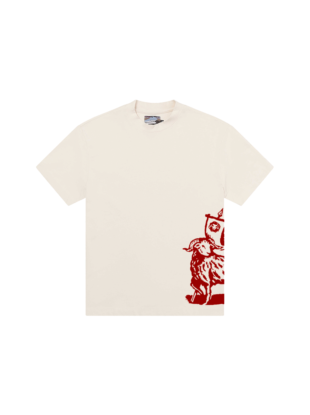 Camisa Oversized "Flag Sheep"