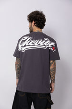 Camisa "Cheviot Script" Oversize