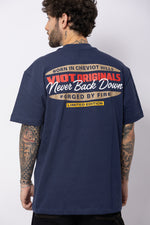 Camisa "Never Back Down" Oversize